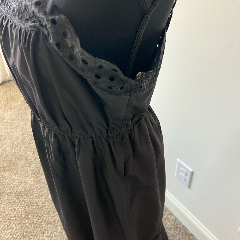 Bitten by Sarah Jessica Parker Black Midi Dress Size 12 - Picture 4 of 7